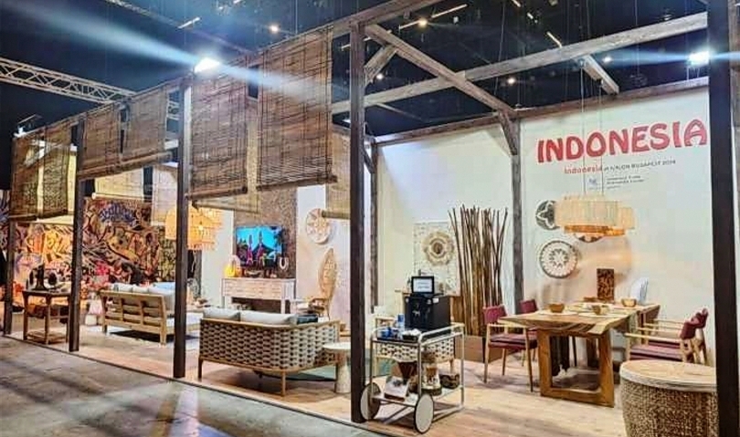 Paviliun Indonesia di Pameran Decorex Johannesburg 2025. (SinPo.id/dok. Kemendag)