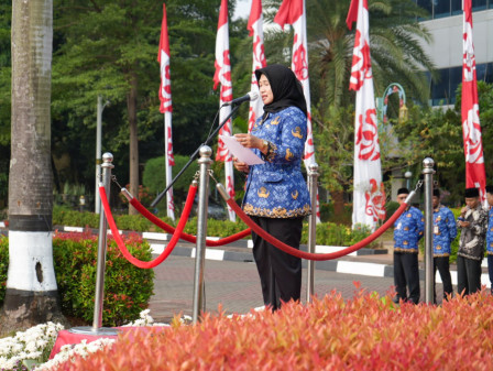 Kepala Dinas Pemberdayaan, Perlindungan Anak, dan Pengendalian Penduduk (PPAPP) DKI, Iin Mutmainnah. (SinPo.id/Berita Jakarta)