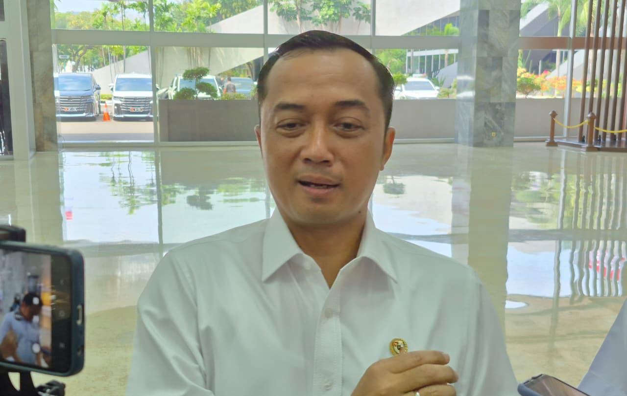 Menteri Sekretaris Negara sekaligus Ketua Panitia Peringatan HUT Ke-80 RI, Prasetyo Hadi. (SinPo.id/Galuh Ratnatika)