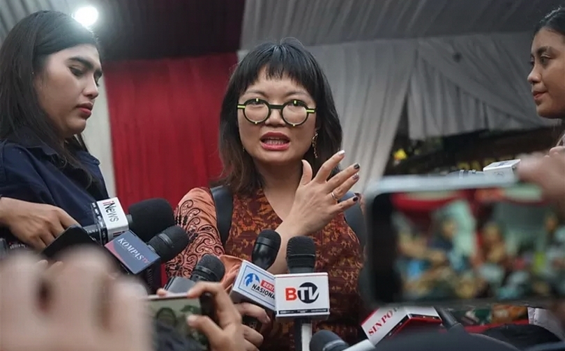 Wakil Menteri Pendidikan, Sains, dan Teknologi RI Stella Christie. (SinPo.id/Ashar)