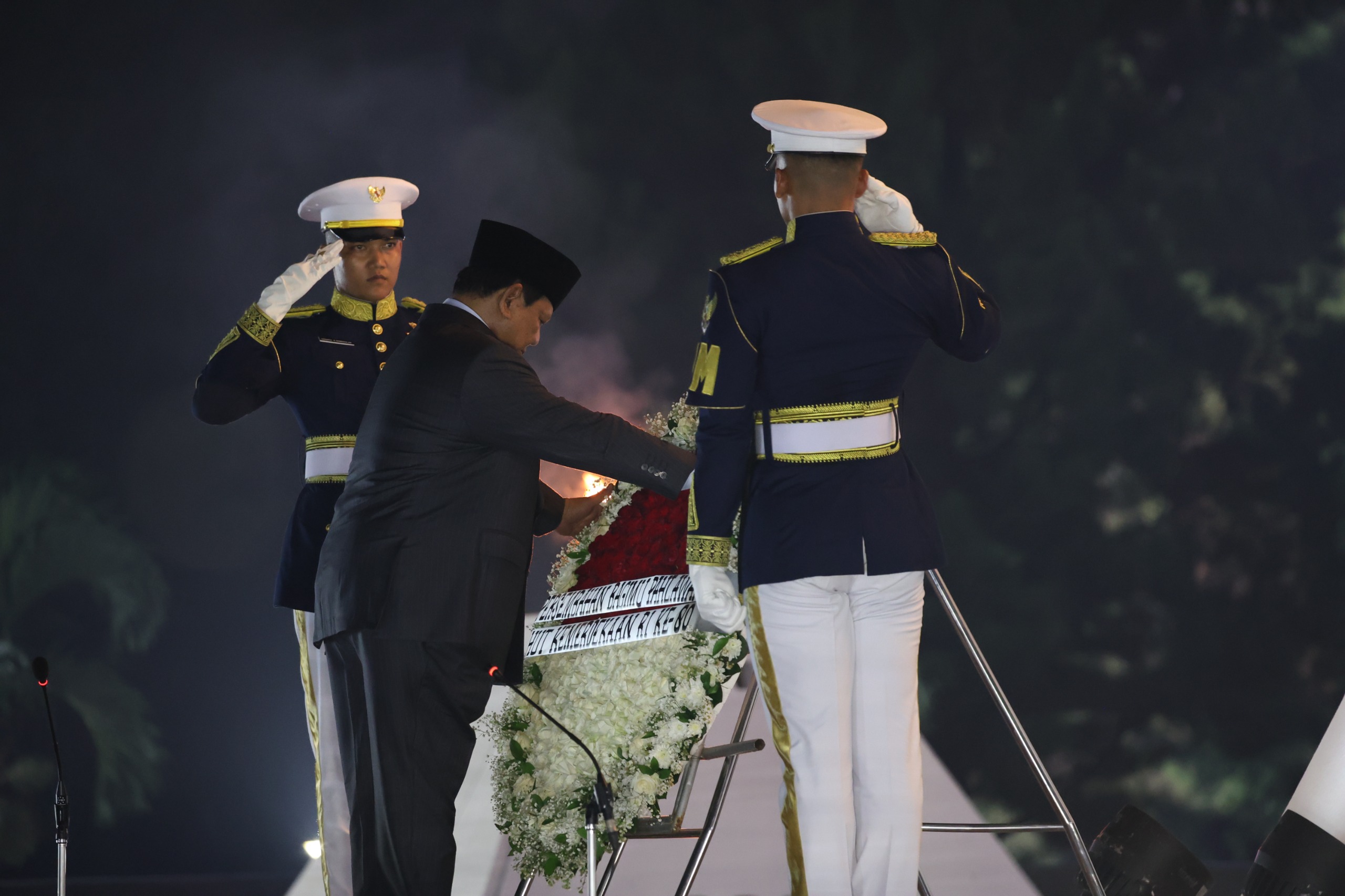 Renungan suci bersama Presiden RI, Prabowo Subianto (Sinpo.id/Tim Media)