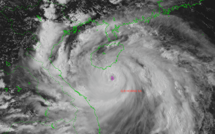 Foto: Badan Peramal Cuaca Vietnam