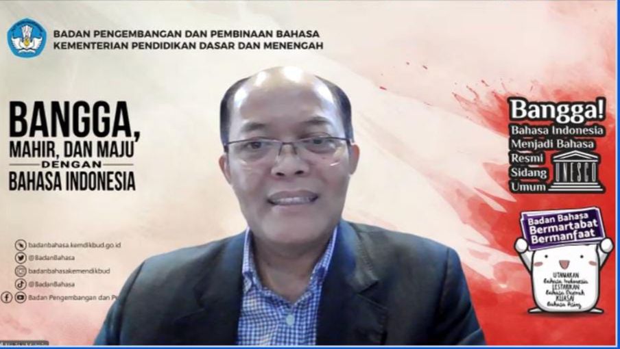 Kepala Badan Bahasa Kemendikdasmen, Hafidz Muksin (SinPo.id/Kemendikdasmen)