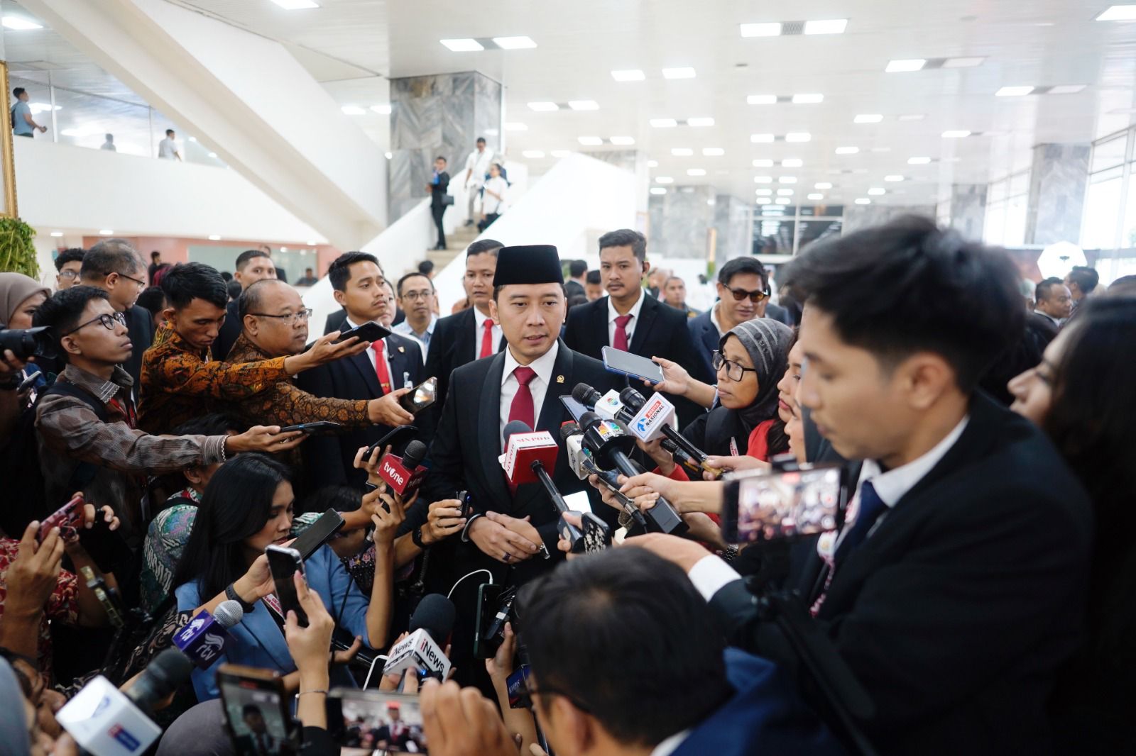 Wakil Ketua MPR RI dari Partai Demokrat Edhie Baskoro Yudhoyono (Ibas). (SinPo.id/MPR)
