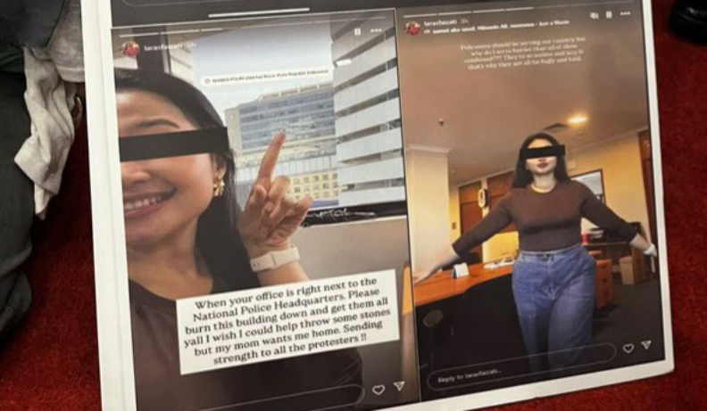 Unggahan Laras Faizati di akun instagramnya (SinPo.id/Tangkapan layar)