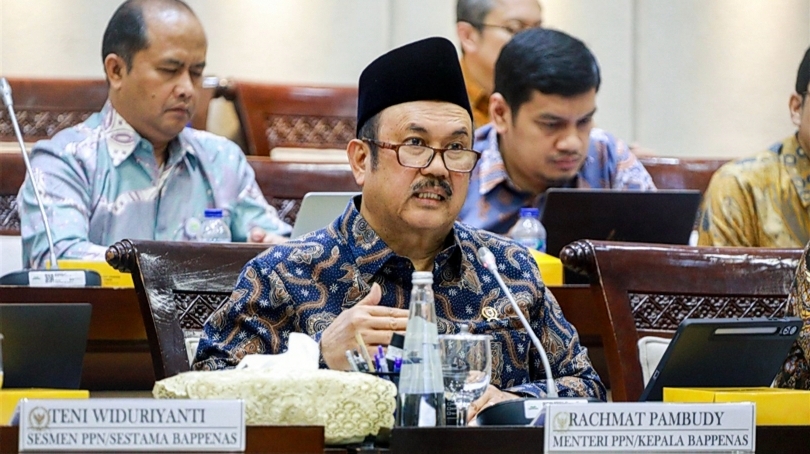 Menteri PPN/Kepala Bappenas Rachmat Pambudy. (SinPo.id/dok. Bappenas)