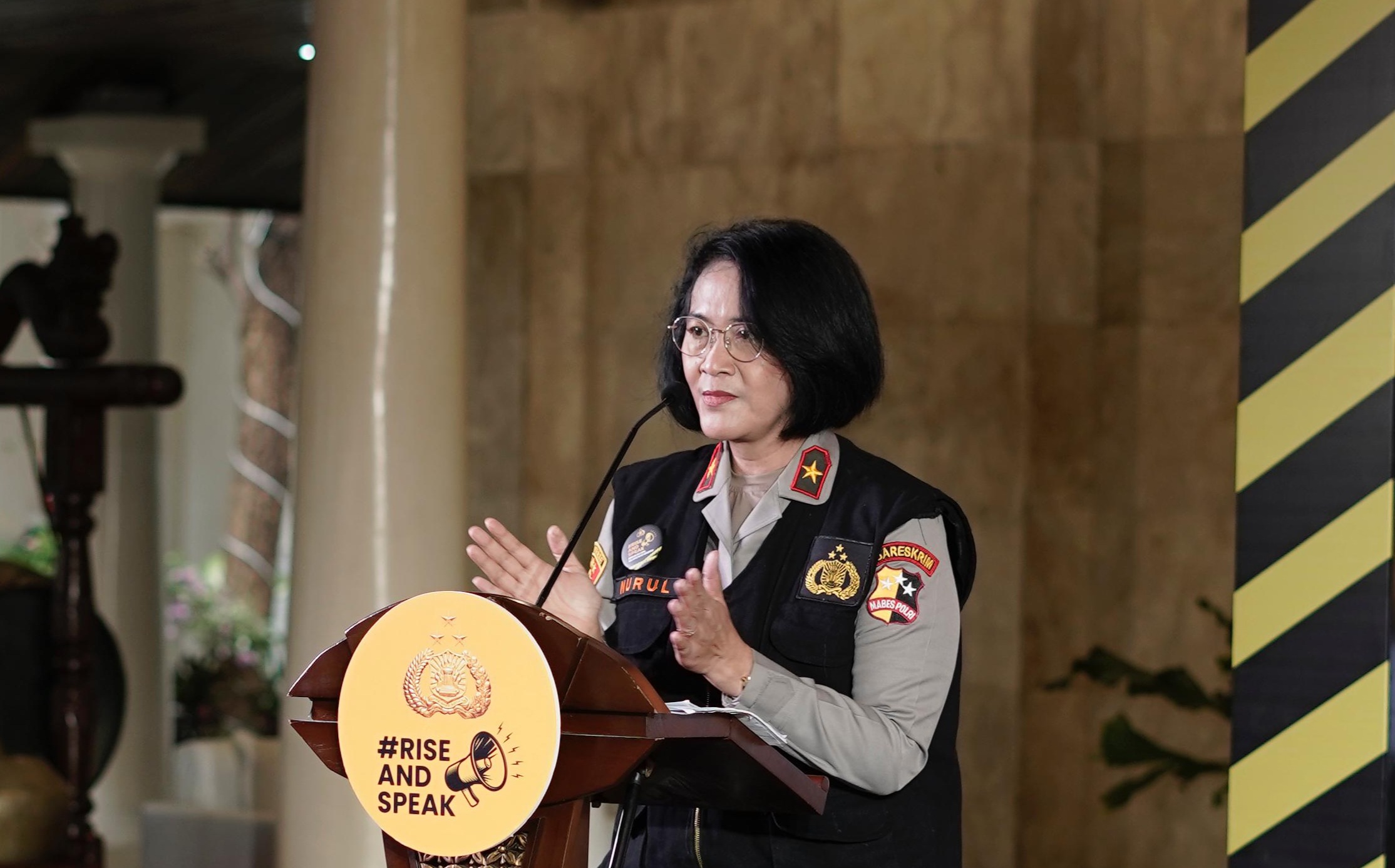 Direktur PPA dan PP Bareskrim Polri Brigjen Pol Nurul Azizah (SinPo.id/Dok.Polri)