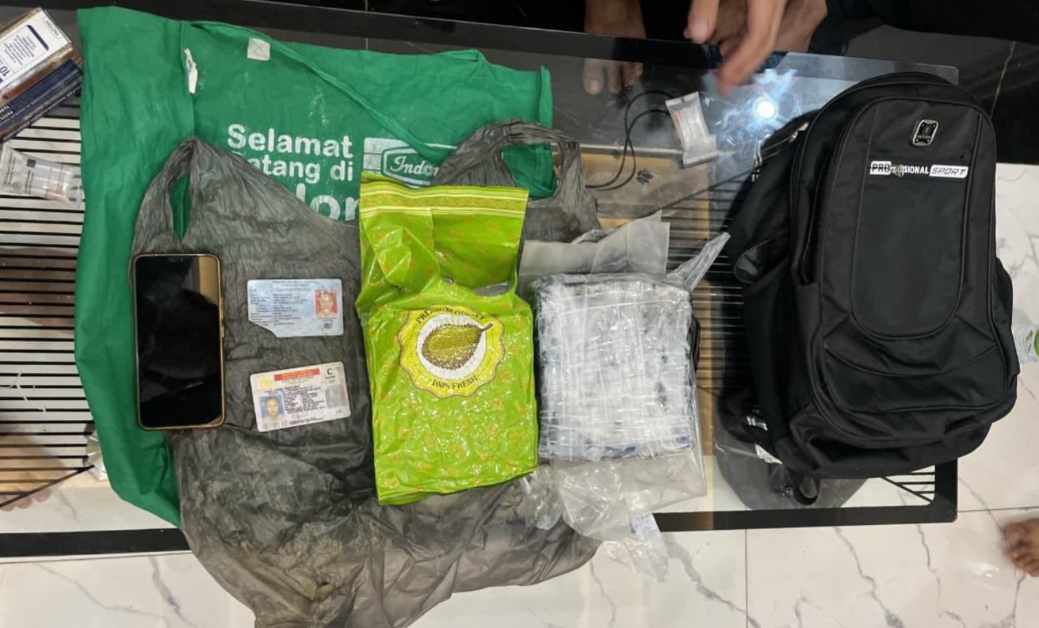 Barang bukti sabu yang diamankan (SinPo.id/ Dok.Polri)