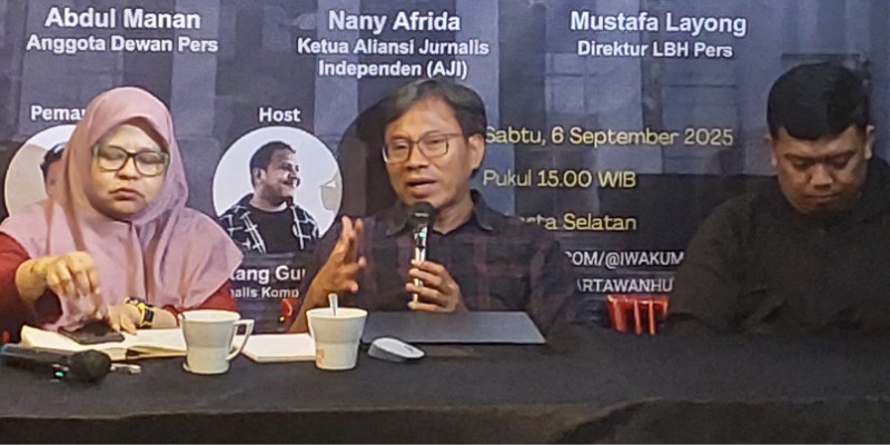 Anggota Dewan Pers, Abdul Manan (Sinpo.id/Iwakum)