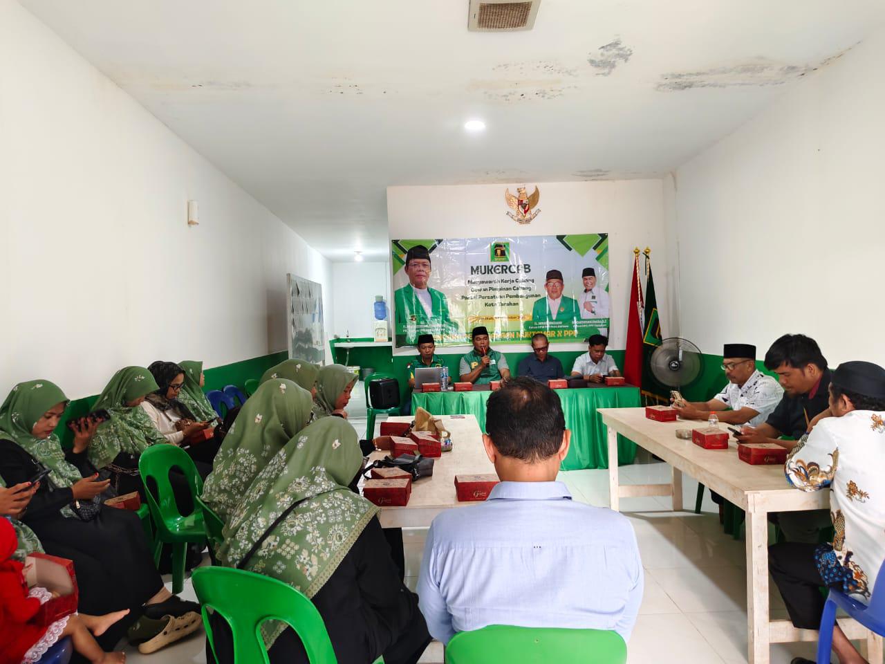 DPC PPP Tarakan menggelar forum konsolidasi yang dihadiri pengurus harian, PAC, hingga ranting partai di Tarakan pada Sabtu, 6 September 2025. (SinPo.id/Istimewa)