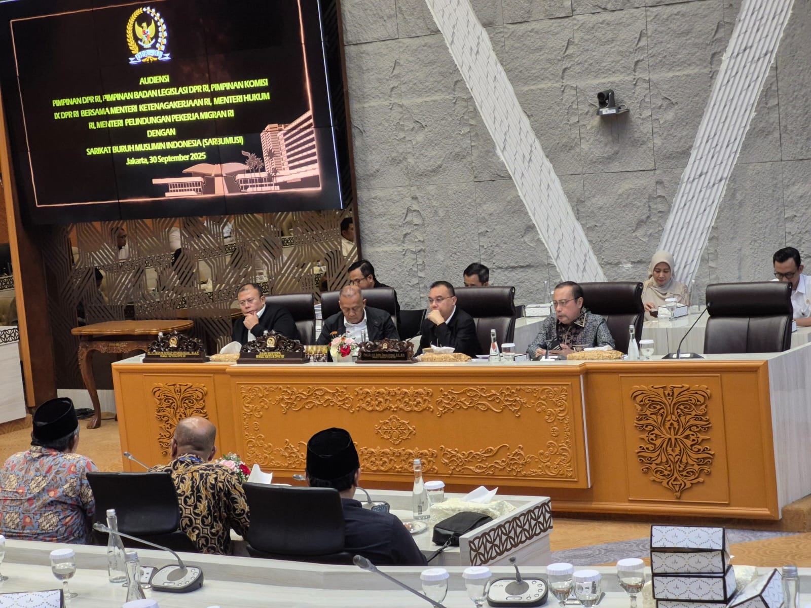 Wakil Ketua DPR RI Dasco (SinPo.id/ Galuh Ratnatika)