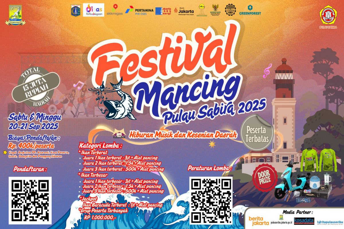 Festival Mancing Pulau Sabira 2025