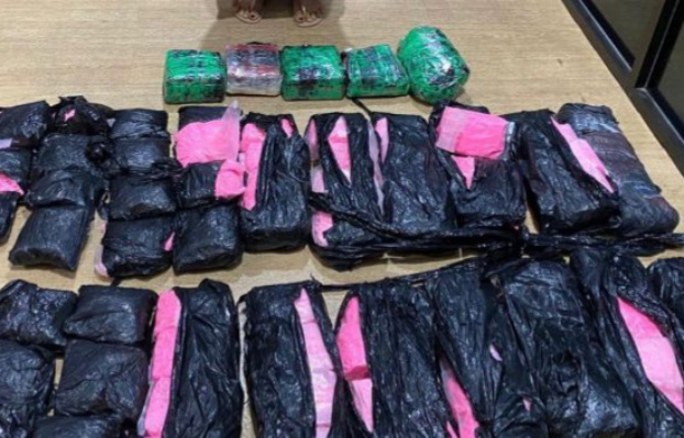 Barang bukti 81 bungkus narkoba yang disita (SinPo.id/Dok.Polri)