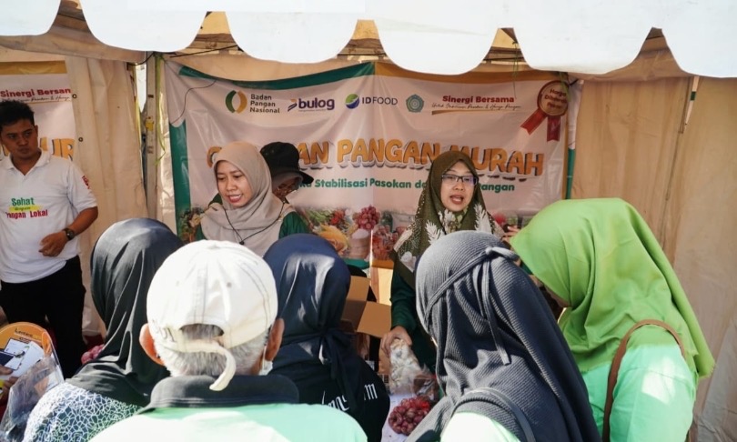 Ilustrasi pemerintah menggelar gerakan pangan harga murah. (SinPo.id/dok. Bapanas)