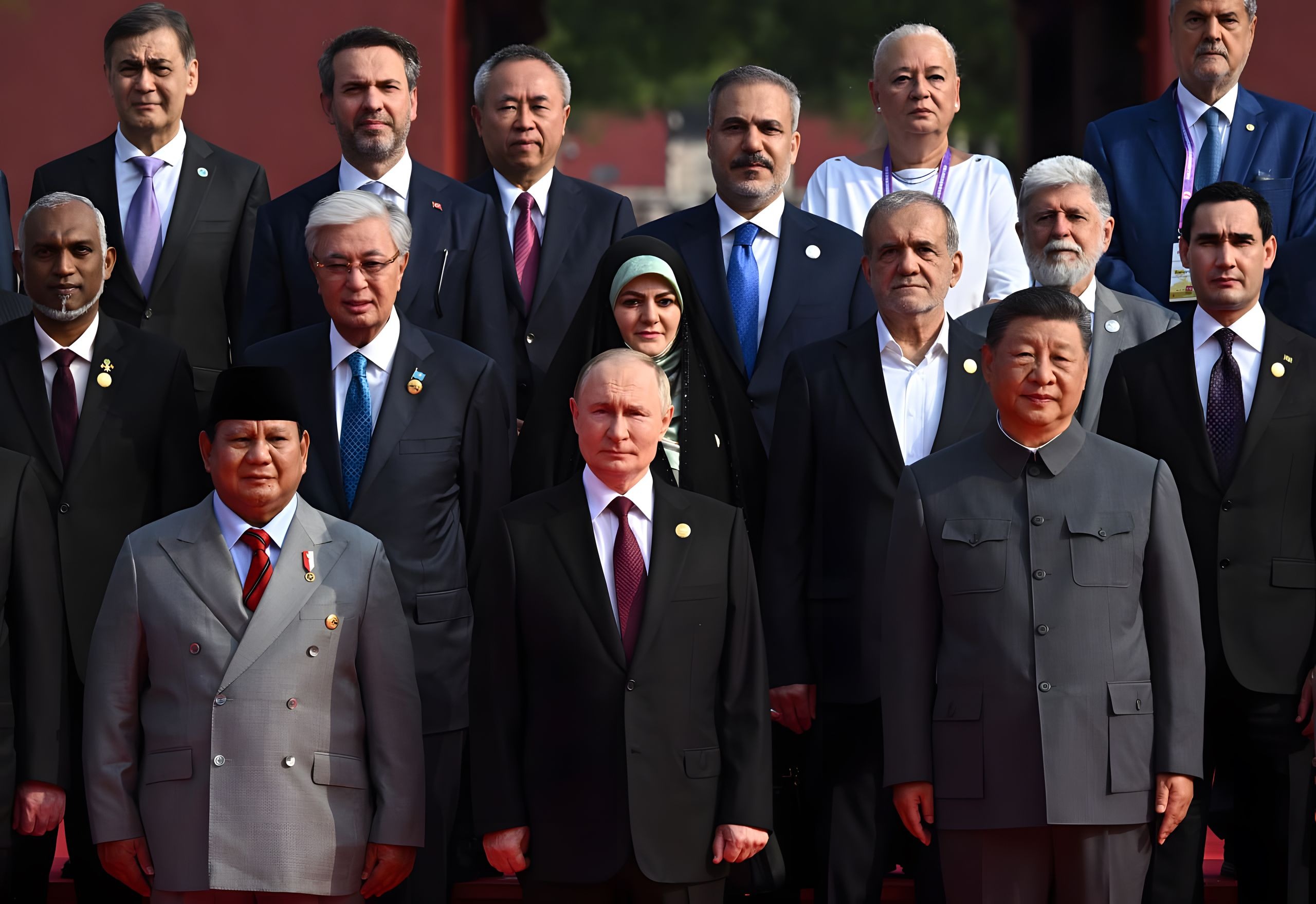 Prabowo Jadi Tamu Hari Kemenangan Tiongkok, Bersanding dengan Xi Jinping hingga Putin (SinPo.id/tim media)