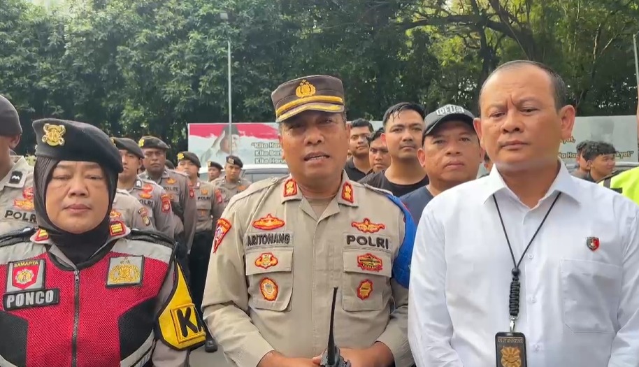 Kasiaga 3 Bagdalops Biro Operasi Polda Metro Jaya, AKBP S.F. Aritonang (SinPo.id/ Humas Polda Metro Jaya)