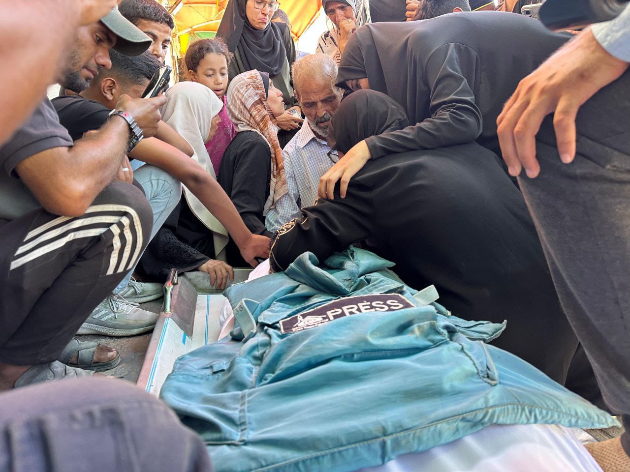 Jurnalis yang Gugur Akibat Serangan Israel di Jalur Gaza Meningkat Jadi 252 (SinPo.id/Jurnalis Gaza/Muhammad Rabah)