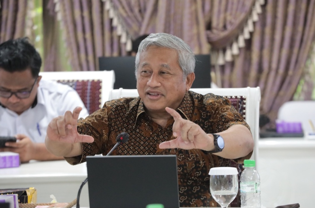 Ketua Tim Formatur Sekolah Rakyat Prof M. Nuh (SinPo.id/Kemensos)