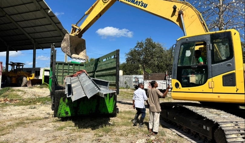 Alat berat yang dikerahkan untuk pulihkan infrastruktur di NTT (SinPo.id/ Dok. KemenPU)