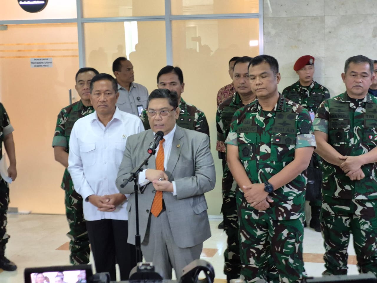 Ketua Komisi I DPR RI Utut Adianto (SinPo.id/ Galuh Ratnatika)