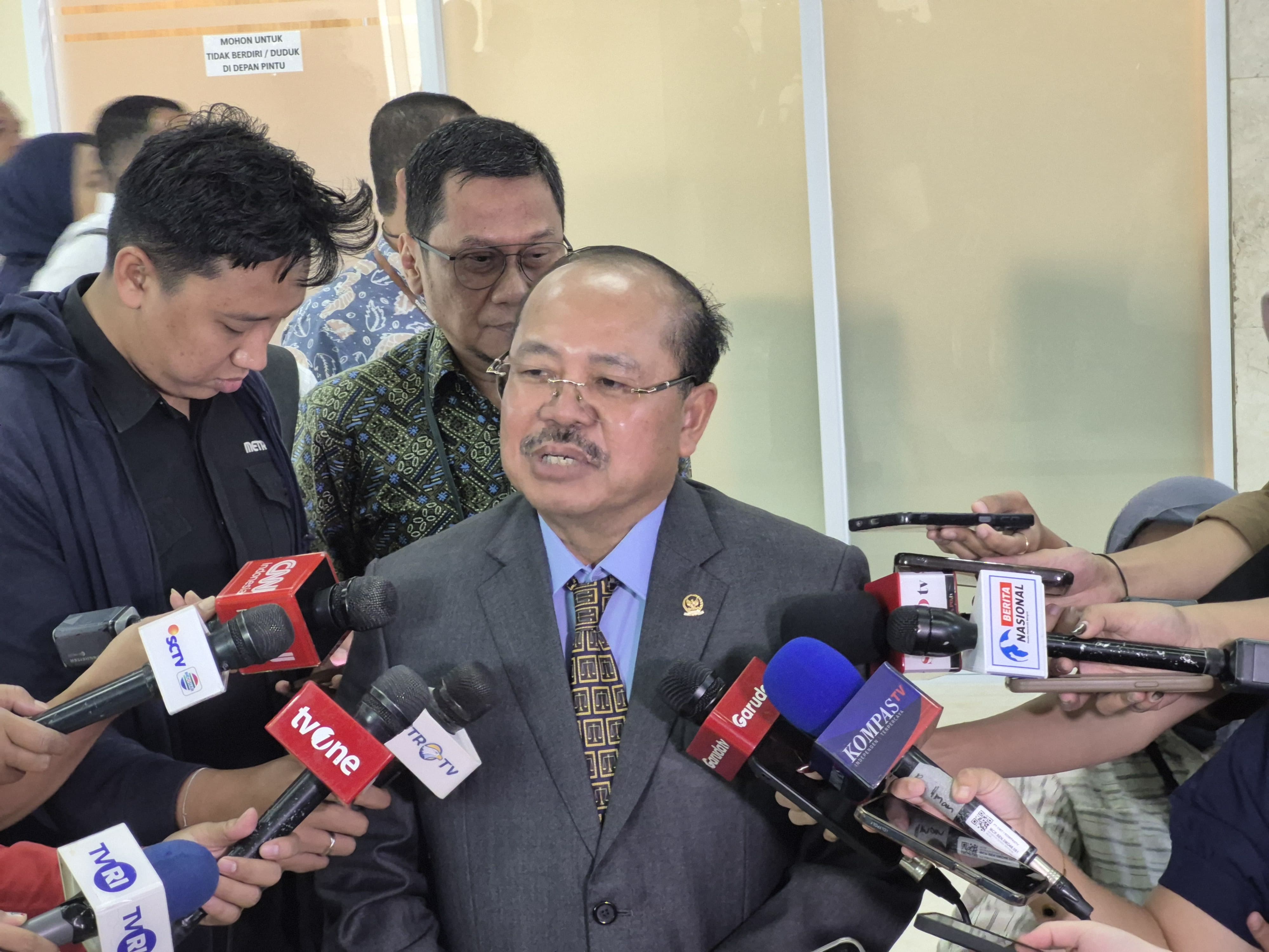 Ketua Komisi Yudisial, Amzulian Rifai (SinPo.id/ Galuh Ratnatika)