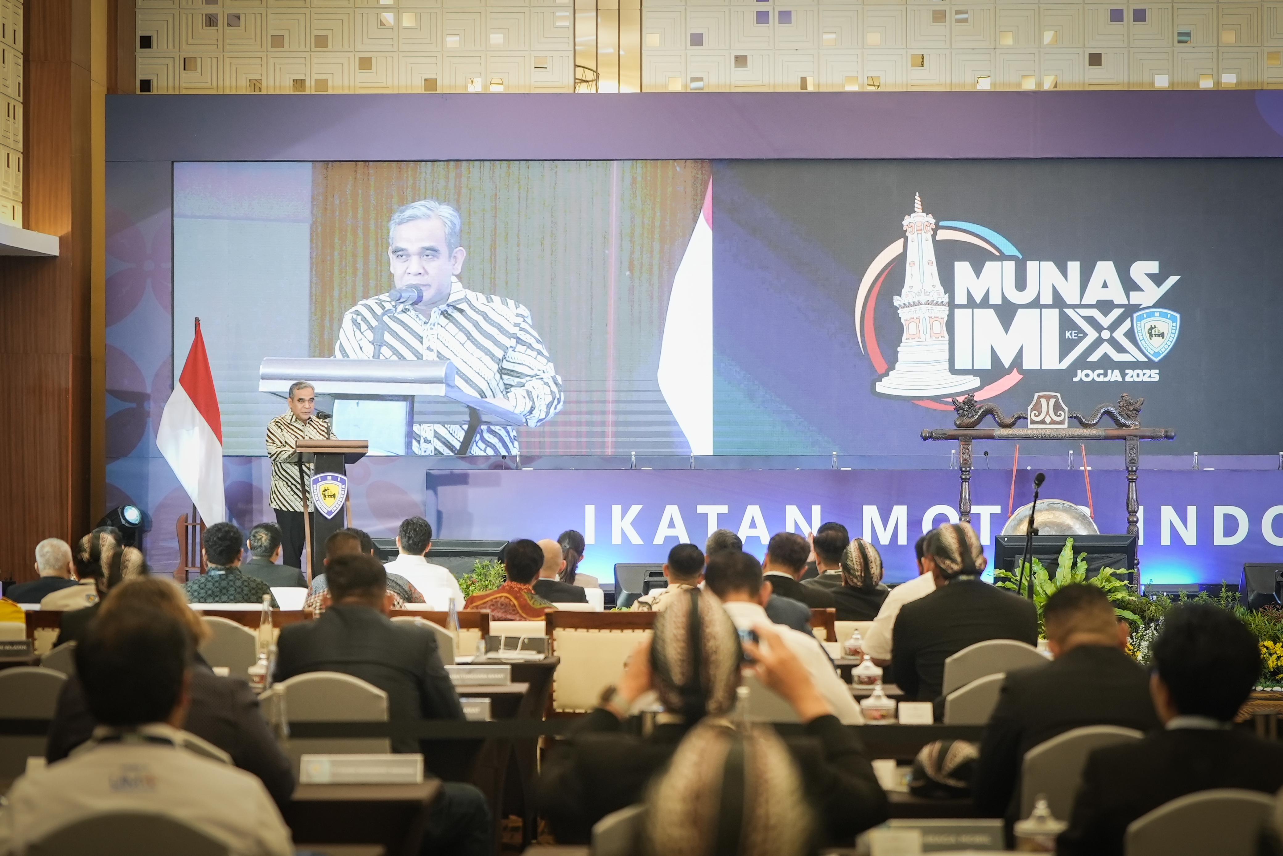 Ahmad Muzani di Munas IMI (Sinpo.id/MPR)