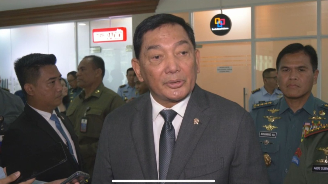 Menteri Pertahanan Sjafrie Sjamsoeddin (SinPo.id/Galuh R)