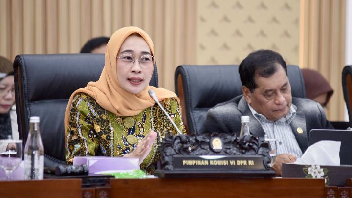 Ketua Komisi VI DPR RI Anggia Ermarini. (SinPo.id/Dok. BNI)