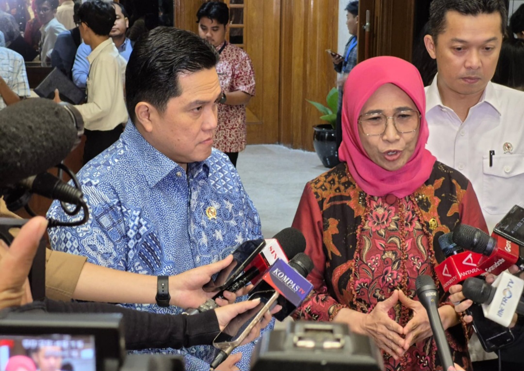 Komisi X DPR Apresiasi Kepemimpinan Baru Erick Thohir di Kemenpora (SinPo.id/Galuh R)