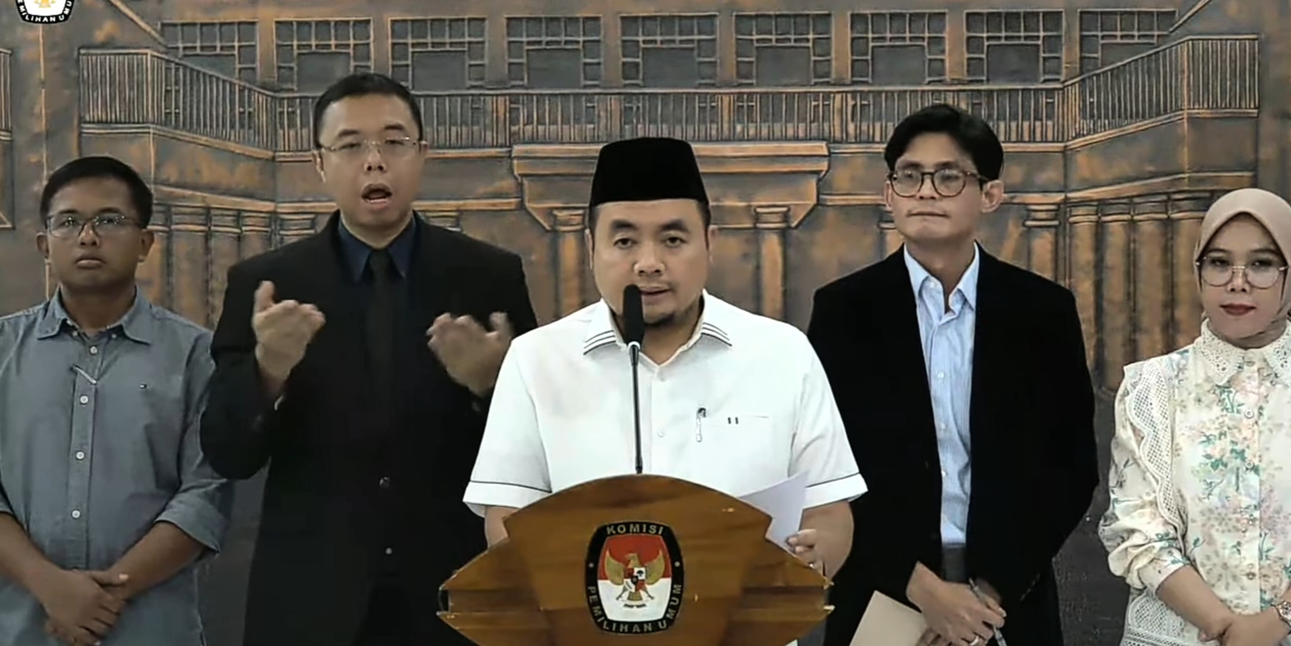 Ketua KPU, Mochamad Afifuddin (SinPo.id/Sigit)