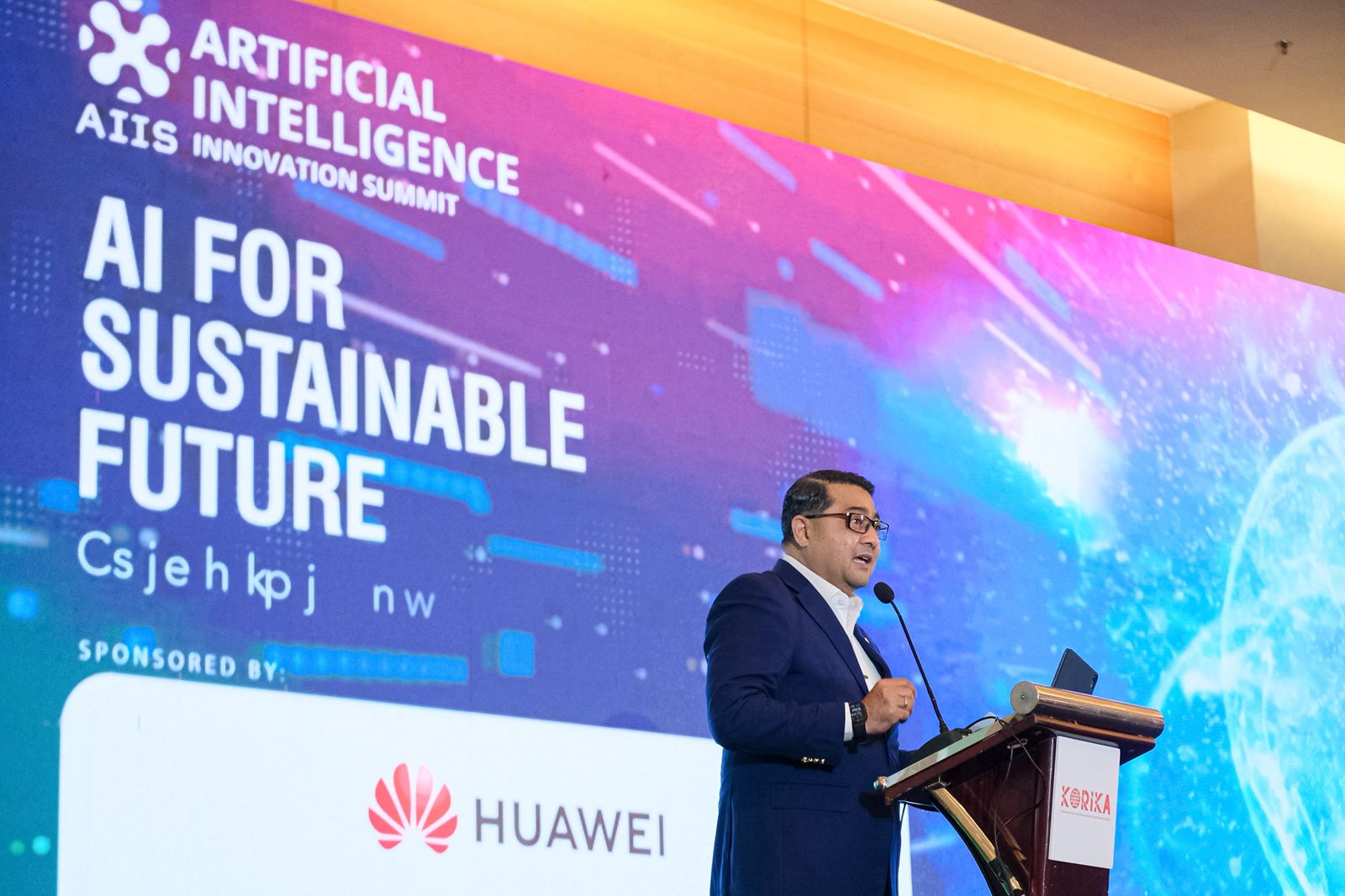 Menekraf Teuku Riefky Harsya di AIIS 2025. (SinPo.id/Kemenekraf)