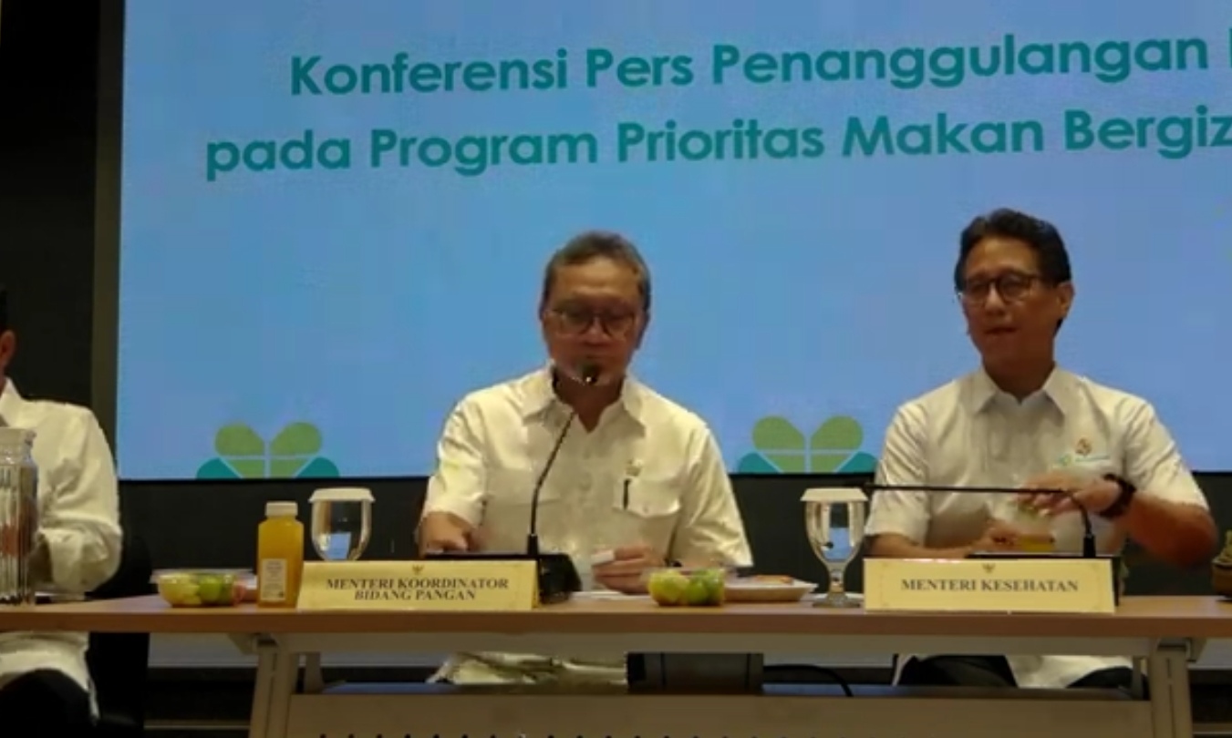 Menko Pangan Zulhas dan Menkes Budi Gunadi Sadikin (SinPo.id/ Tangkapan layar)