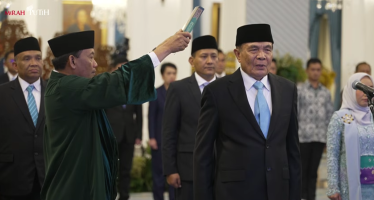 Menkopolkam Djamari Chaniago (SinPo.id/ Tangkapan layar)