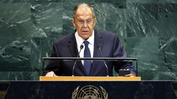 Menteri Luar Negeri Rusia, Sergei Lavrov. (SinPo.id/ dok PBB)