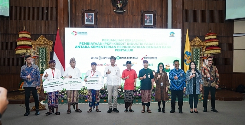 Menperin Agus menggelar sosialisasi program KIPK di Bali (SinPo.id/ Dok. Kemenperin)