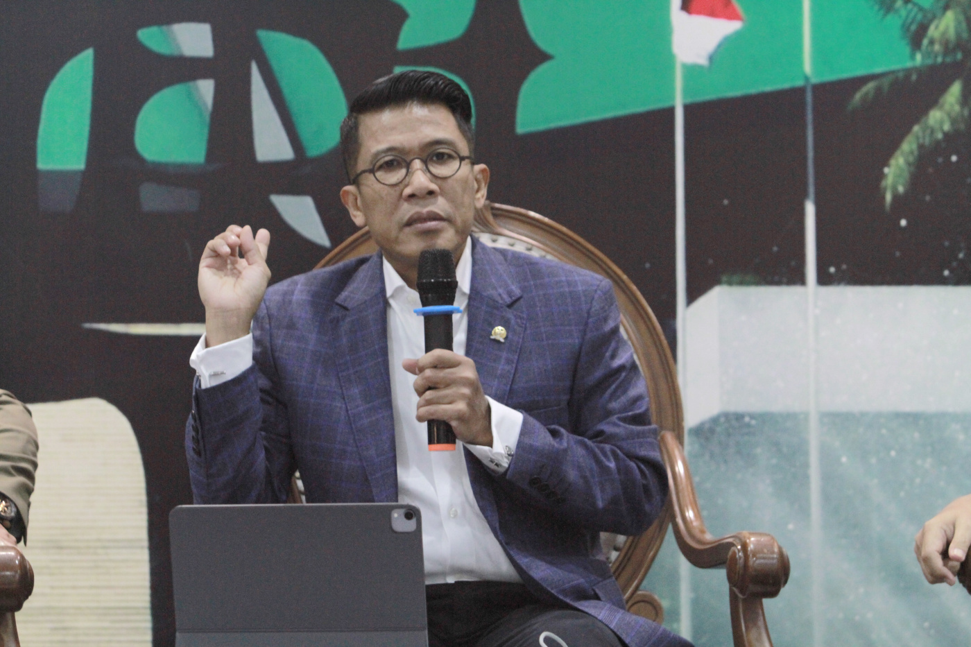 Ketua Komisi XI DPR RI Misbakhun (Ashar/SinPo.id)