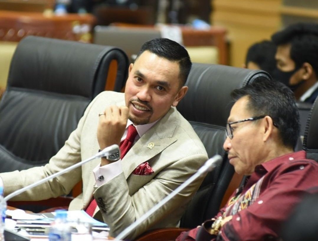 Anggota DPR RI Ahmad Sahroni (SinPo.id/X)