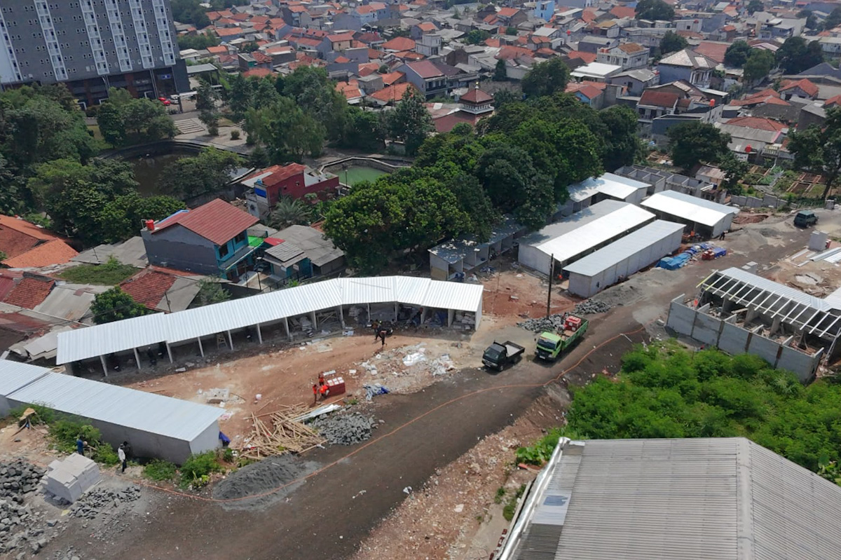 Pembangunan Sentra Fauna dan Kuliner Jakarta Capai 85 Persen (SinPo.is/Beritajakarta)