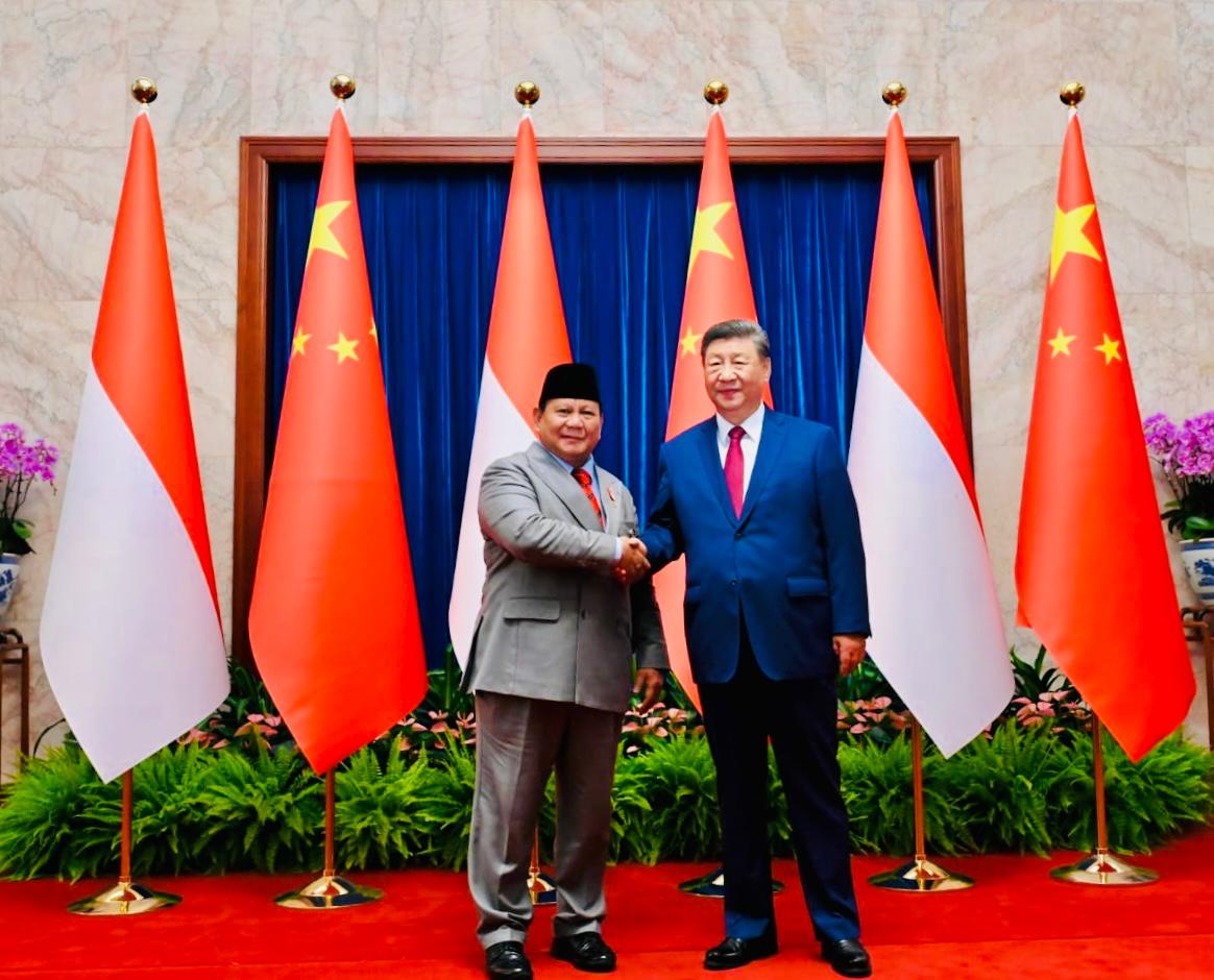 Presiden Prabowo dan Presiden Xi Jinping (SinPo.id/Setpres)