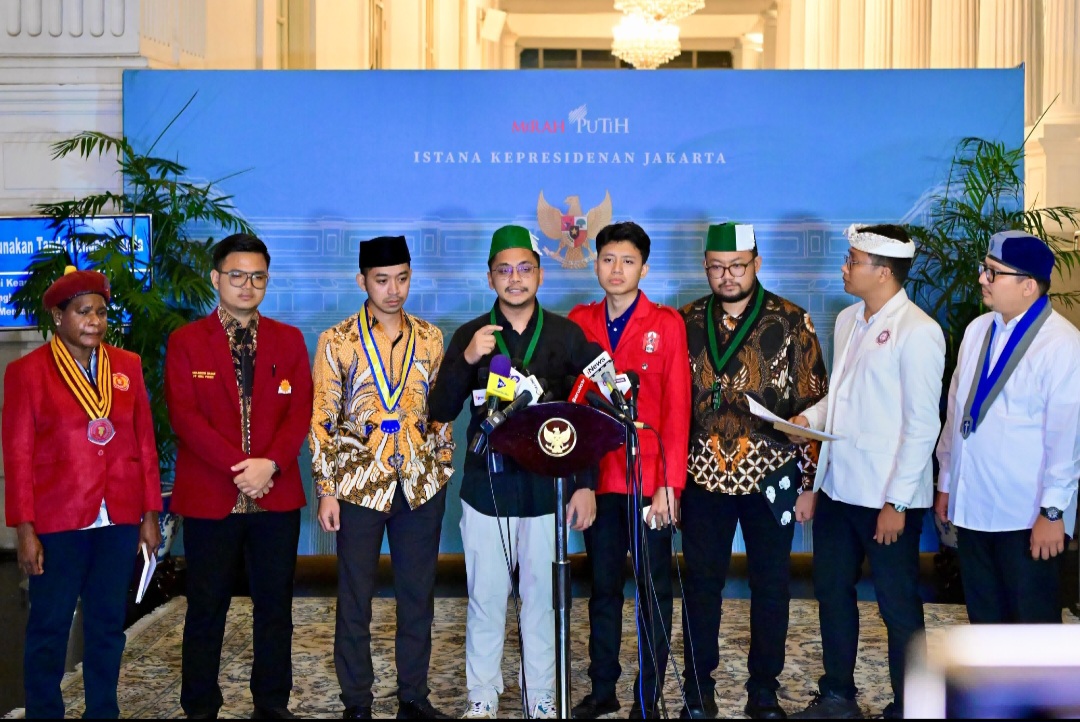 Perwakilan Mahasiswa Apresiasi Kesempatan Dialog dengan Pemerintah di Istana Negar (SinPo.id/Setpres)