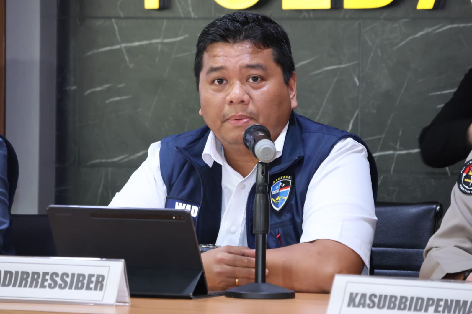 Wakil Direktur Siber Polda Metro Jaya, AKBP Fian Yunus (SinPo.id/Dok.PMJ)