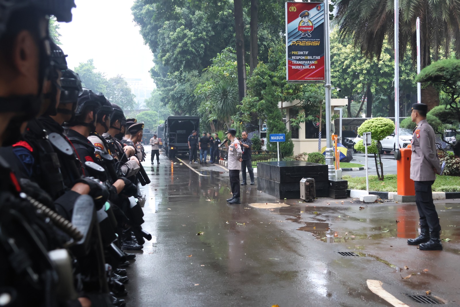 Patroli skala besar di Jakarta (SinPo.id/ Dok.PMJ)