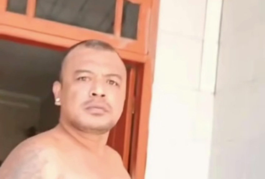 Terduga pelaku yang menganiaya kurir di Bekasi (SinPo.id/Tangkapan layar)