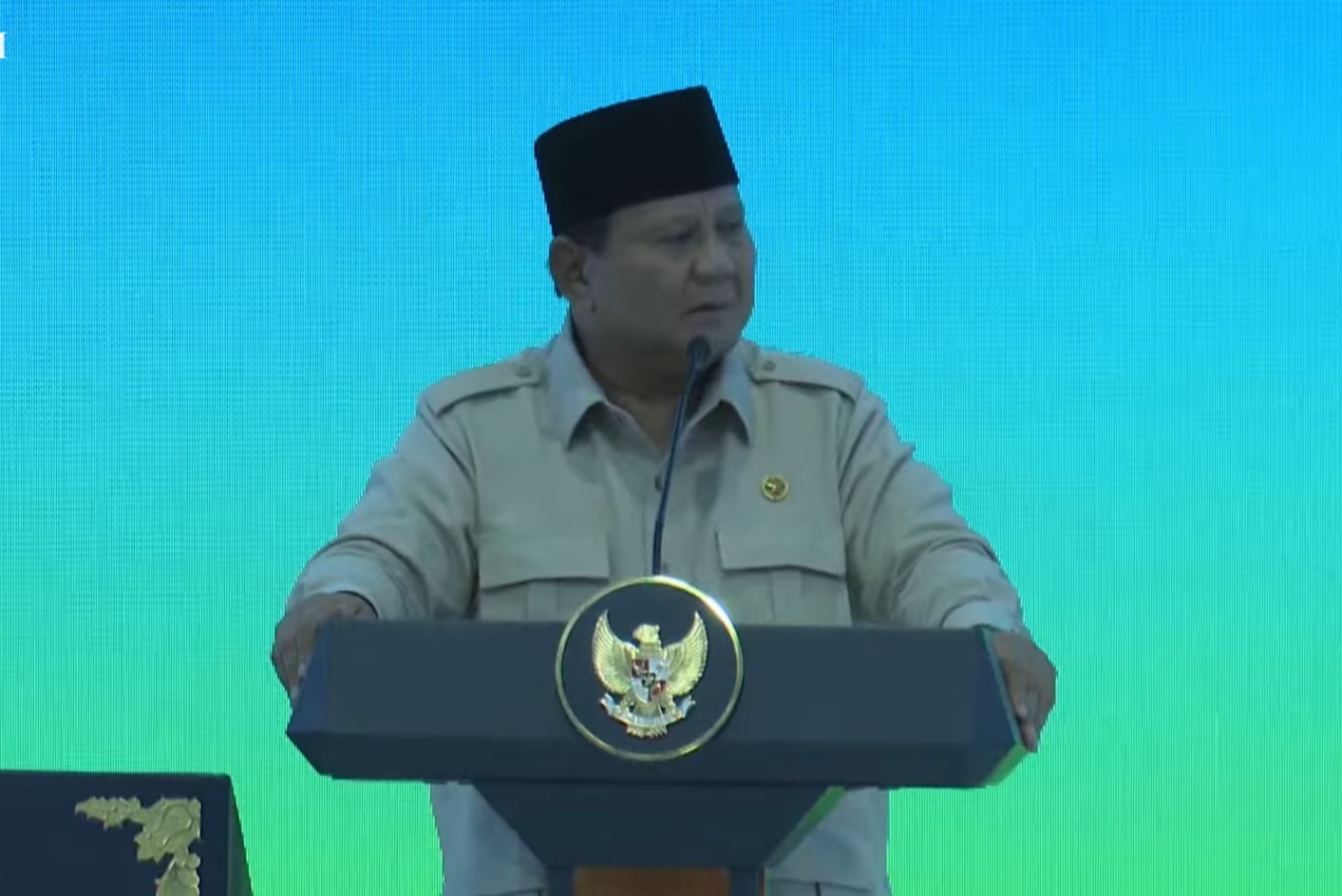 Presiden Prabowo Subianto (SinPo.id/YouTube Setpres)