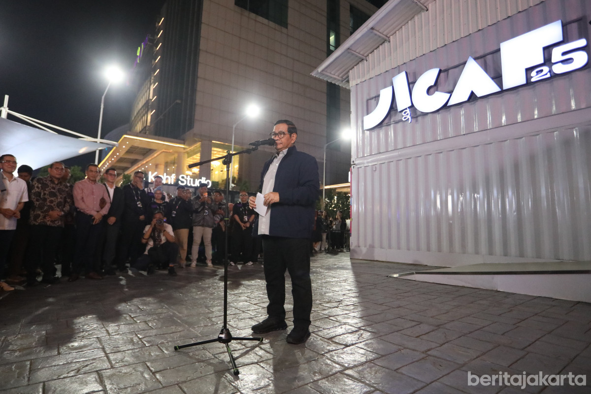 Gubernur DKI Jakarta Pramono Anung Buka JICAF 2025 (SinPo.id/Beritajakarta)