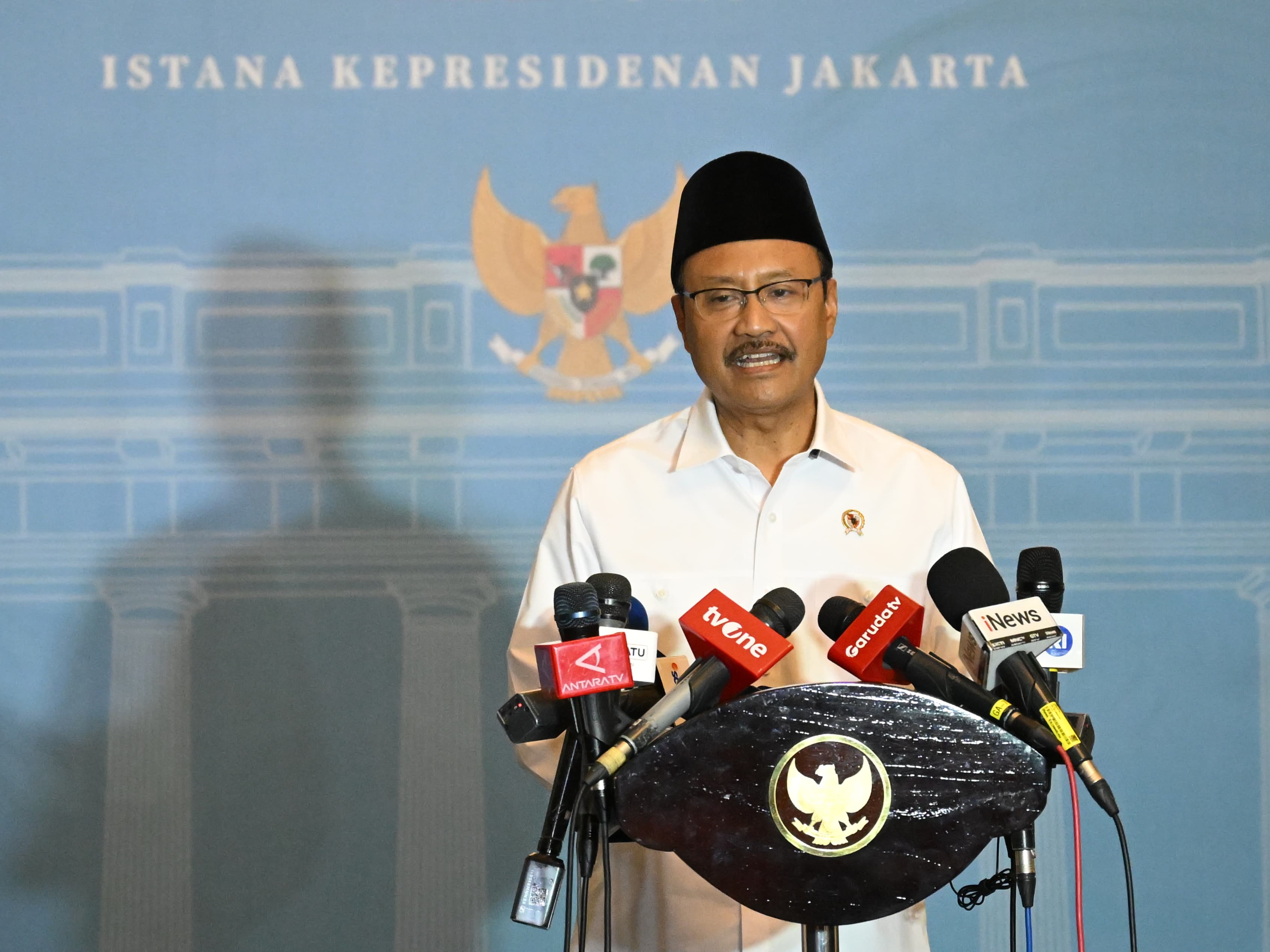 Mensos Gus Ipul (SinPo.id/Biro Setpres)