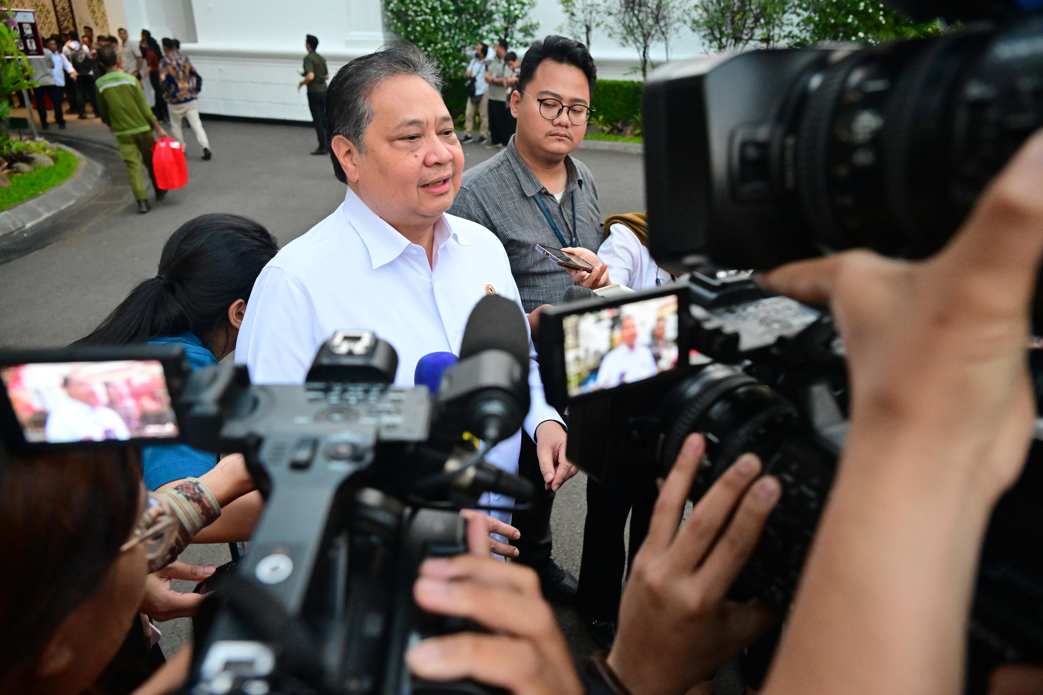 Menko Bidang Perekonomian (SinPo.id/Setpres)