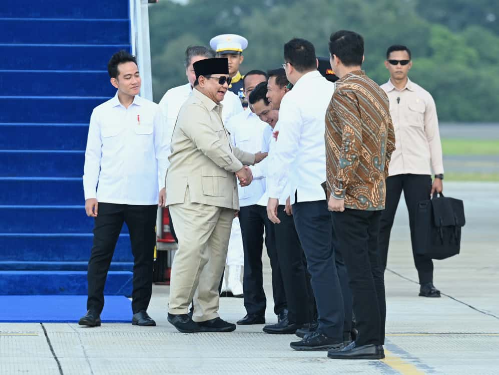 Presiden Prabowo Tiba di Tanah Air Usai Rampungkan Lawatan ke Empat Negara Mitra Strategis (SinPo.id/Biro setpres)