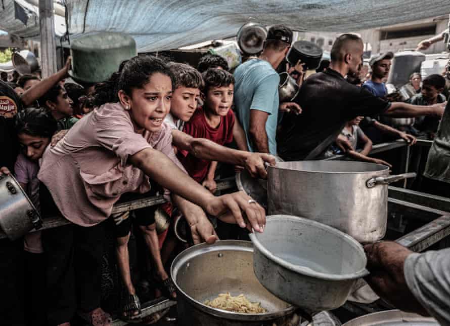 Ribuan Balita di Gaza Alami Malnutrisi Akut (SinPo.id/Anadolu)