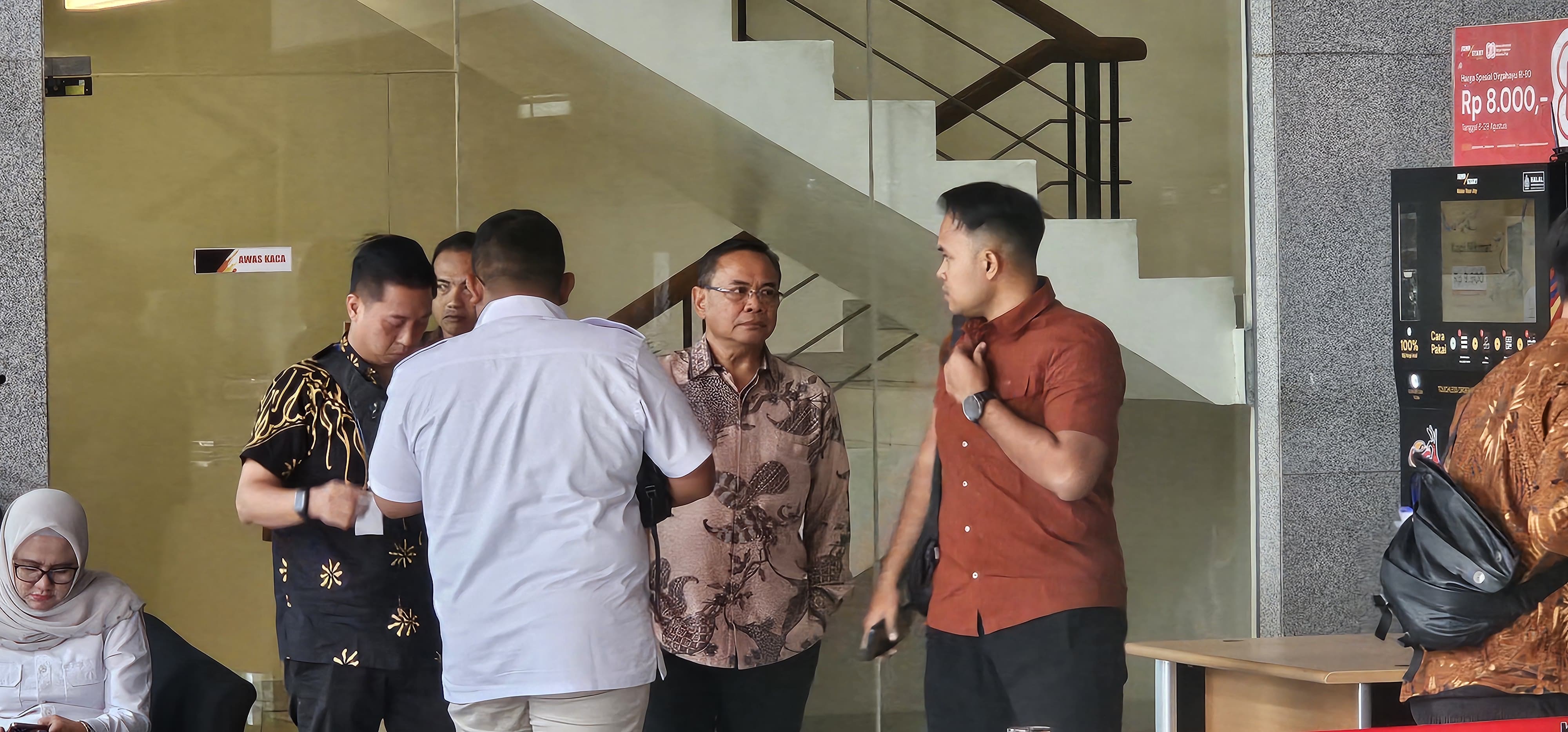 Bupati Pati Sudewo di KPK (SinPo.id/ David)